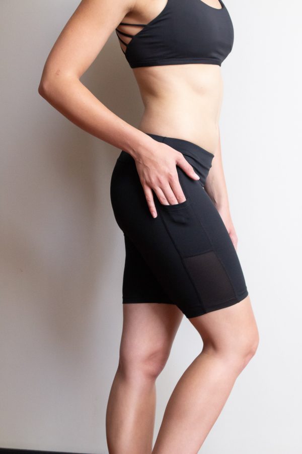 Terra Array Black Short Tights , active lifestyle wear. Great for running, gym, crossfit and sport with built in bra, active lifestyle wear. Great for running, gym, crossfit and sport