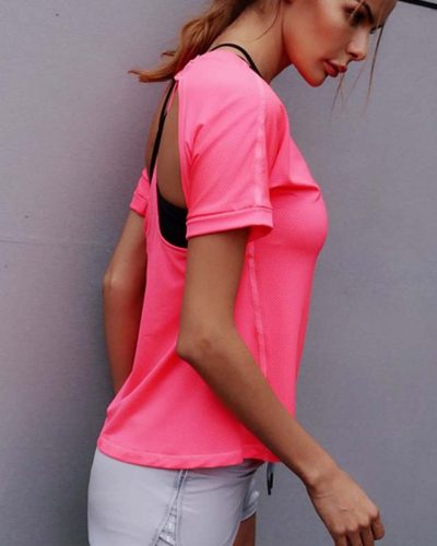 Terra Array Havana Sports top is high cut with breathable material great for running