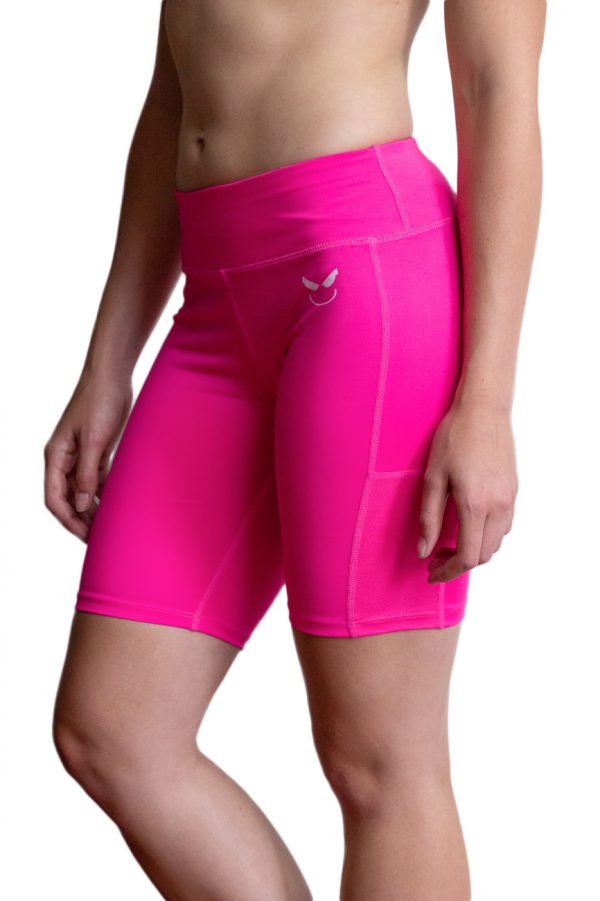 Terra Array pink short tights, stunning, quality active lifestyle wear for gym